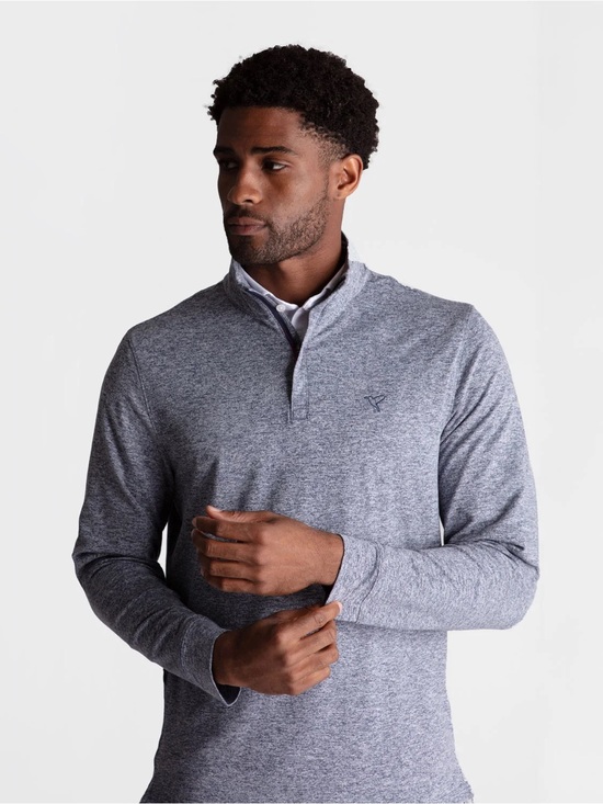 Birddogs Other - Birddogs Heather Navy Marled Quarter-Zip